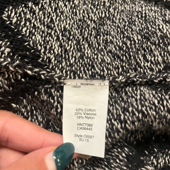 Madewell All Angles batwing diamond print cardigan - Picture 7 of 7